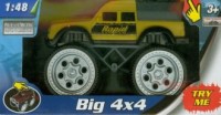 Monster truck 4x4 z dźwiękiem (żółty) - zdjęcie zabawki, gry