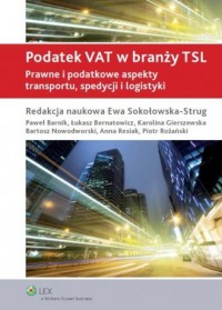 Podatek VAT w branży TSL. Prawne - okładka książki