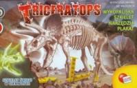 Triceratops. Szkielet świeci w - zdjęcie zabawki, gry