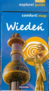 Wiedeń (przewodnik + mapa) - okładka książki