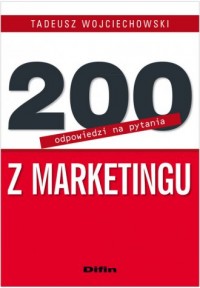 200 odpowiedzi na pytania z marketingu - okładka książki