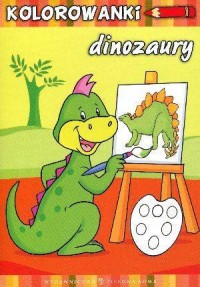 Dinozaury. Kolorowanki - okładka książki