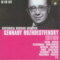 Gennady Rozhdestvensky Edition - okładka płyty