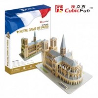 Katedra Notre Dame (puzzle 3D) - zdjęcie zabawki, gry