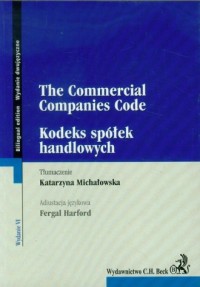 Kodeks spółek handlowych. Commercial - okładka książki