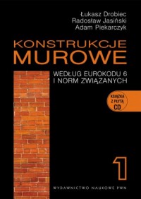 Konstrukcje murowe według Eurokodu - okładka książki
