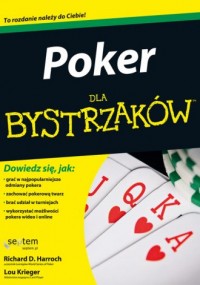 Poker dla bystrzaków - okładka książki