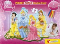 Princess (puzzle dwustronne kieszonkowe) - zdjęcie zabawki, gry