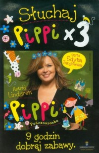 Słuchaj Pippi x 3 (CD mp3) - pudełko audiobooku