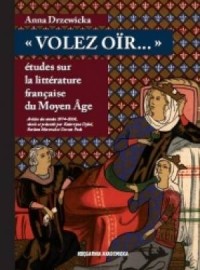 Volez oir...etudes sur la litterature - okładka książki