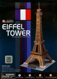 Wieża Eiffla (puzzle 3D) - zdjęcie zabawki, gry