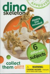 Wykopaliska szkielety dinozaurów. - zdjęcie zabawki, gry