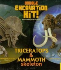 Wykopaliska. Triceratops i Mamut - zdjęcie zabawki, gry