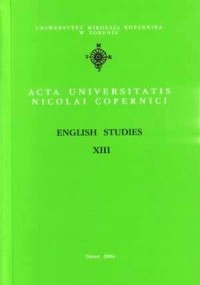 AUNC, English Studies XIII - okładka podręcznika
