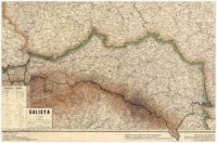 Galicya - mapa (w tubie) - zdjęcie reprintu, mapy