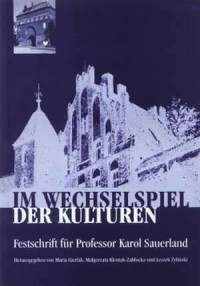 Im Wechselspiel der Kulturen. Festschrift - okładka książki