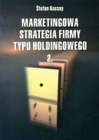 Marketingowa strategia firmy typu - okładka książki