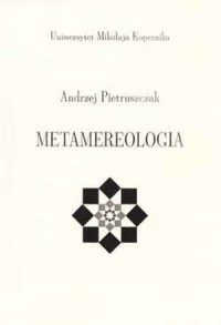 Metamereologia - okładka książki