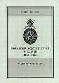 Monarchia konstytucyjna w Austrii - okładka książki