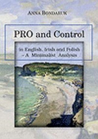 PRO and Control in English, Irish - okładka książki