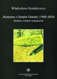 Rozprawy z Dziejów Oświaty (1958-2003). - okładka książki