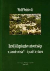 Rozwój idei społeczeństwa obywatelskiego - okładka książki