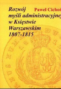 Rozwój myśli administracyjnej w - okładka książki