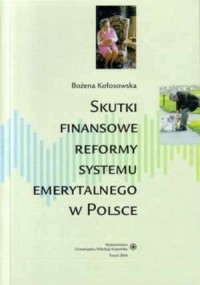 Skutki finansowe reformy systemu - okładka książki