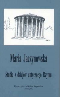 Studia z dziejów antycznego Rzymu - okładka książki