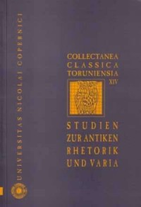 Studien zur antiken Rhetorik und - okładka książki