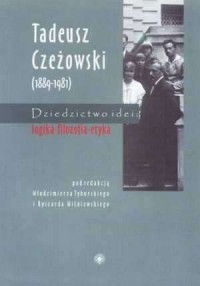 Tadeusz Czeżowski (1889-1981). - okładka książki