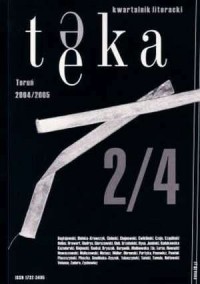 Teka. Kwartalnik Literacki 2/2004 - okładka książki