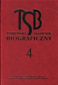 Toruński Słownik Biograficzny. - okładka książki