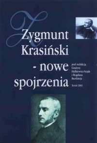 Zygmunt Krasiński - nowe spojrzenia - okładka książki