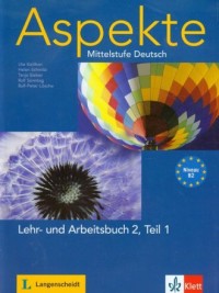 Aspekte 2. Niveau B2 Lehr und Arbeitsbuch - okładka podręcznika