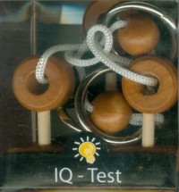 IQ-Test. Uwolnij pierścień 4 - zdjęcie zabawki, gry