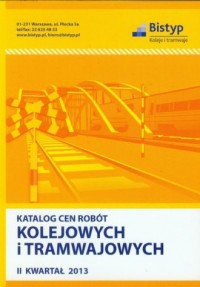 Katalog cen robót kolejowych i - okładka książki