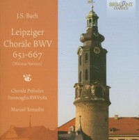 Leipziger Chorale BWV651-667 (Weimar - okładka płyty
