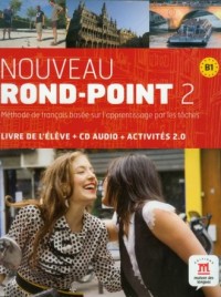 Nouveau Rond-Point 2 B1. Podręcznik - okładka podręcznika