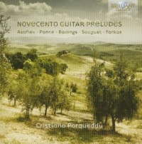 Novecento Guitar Preludes. Asafiev - okładka płyty