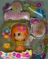 Pinypon (pachnąca laleczka pomarańczowa) - zdjęcie zabawki, gry