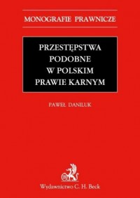 Przestępstwa podobne w polskim - okładka książki