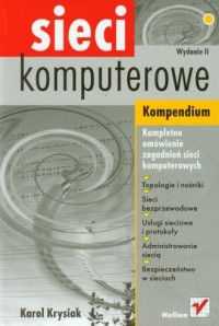 Sieci komputerowe. Kompendium - okładka książki
