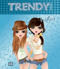 Trendy model. T - shirt - okładka książki