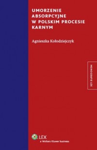Umorzenie absorpcyjne w polskim - okładka książki