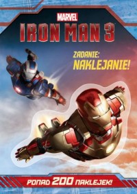 Zadanie naklejanie! Iron Man 3 - okładka książki