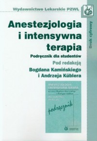Anestezjologia i intensywna terapia. - okładka książki