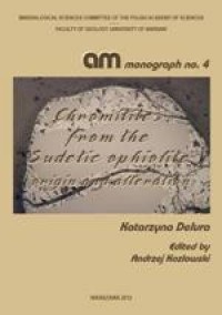 Chromitites from the Sudetic ophiolite: - okładka książki