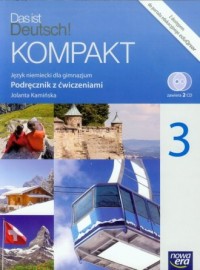 Das ist Deutsch Kompakt 3. Podręcznik - okładka podręcznika