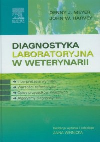 Diagnostyka laboratoryjna w weterynarii - okładka książki